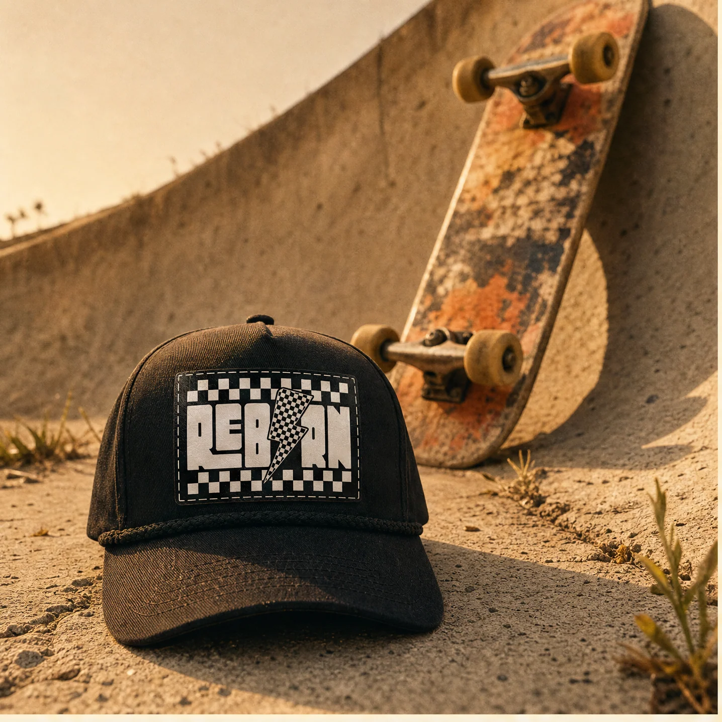 Checkmate Bolt Patch Patch Hat - Image 3
