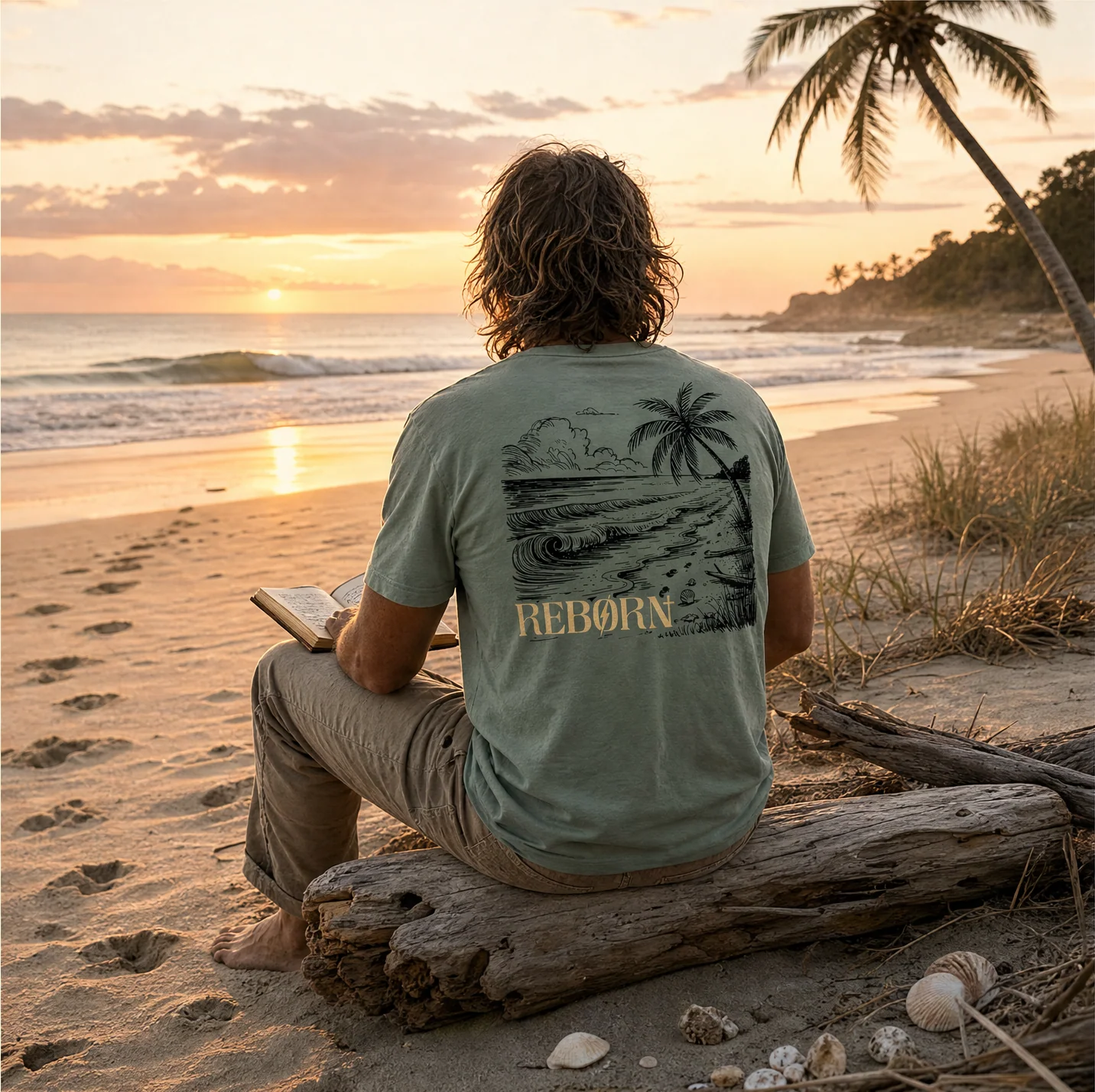 Reborn Beach T-Shirt - Image 6