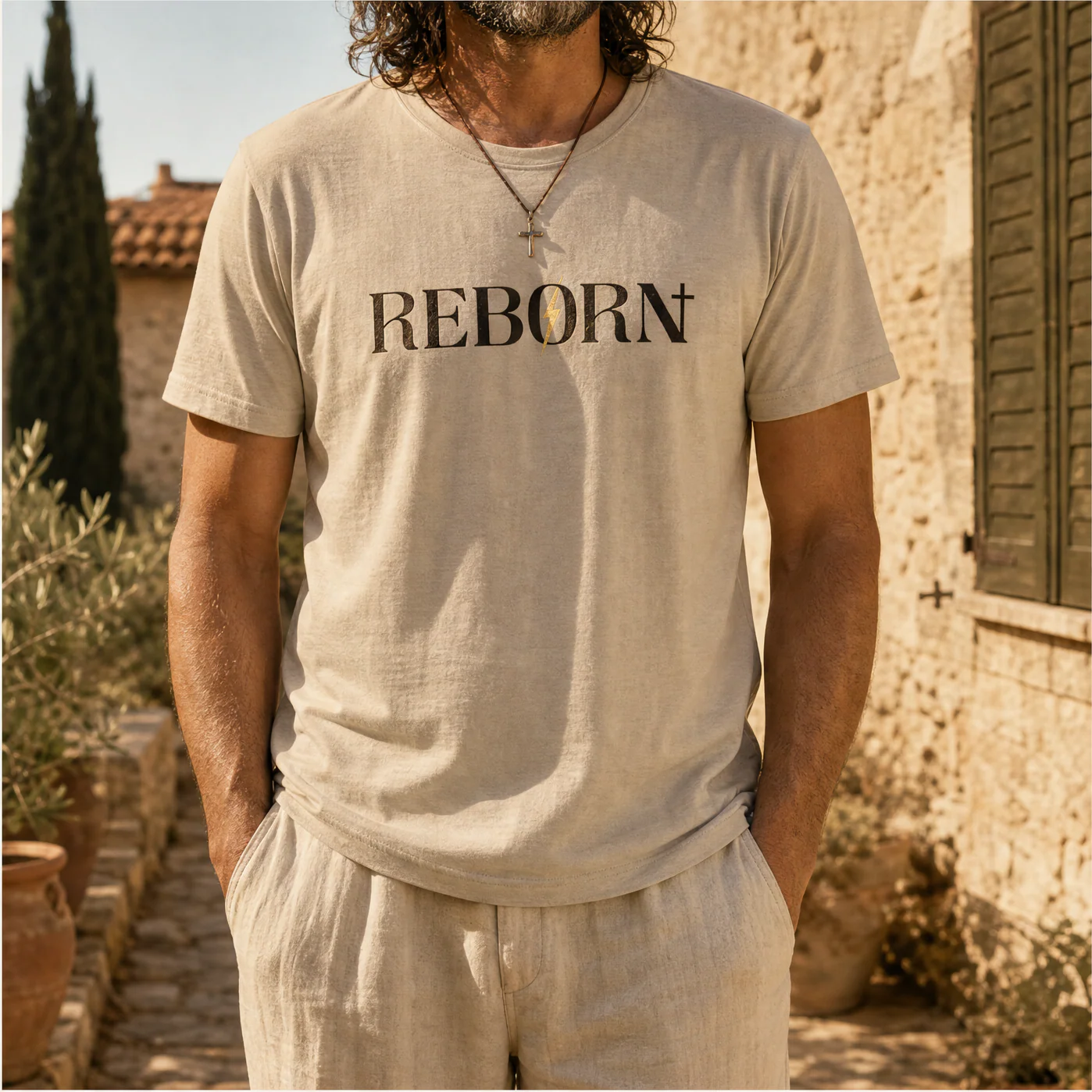 Reborn Logo T-Shirt - Image 4