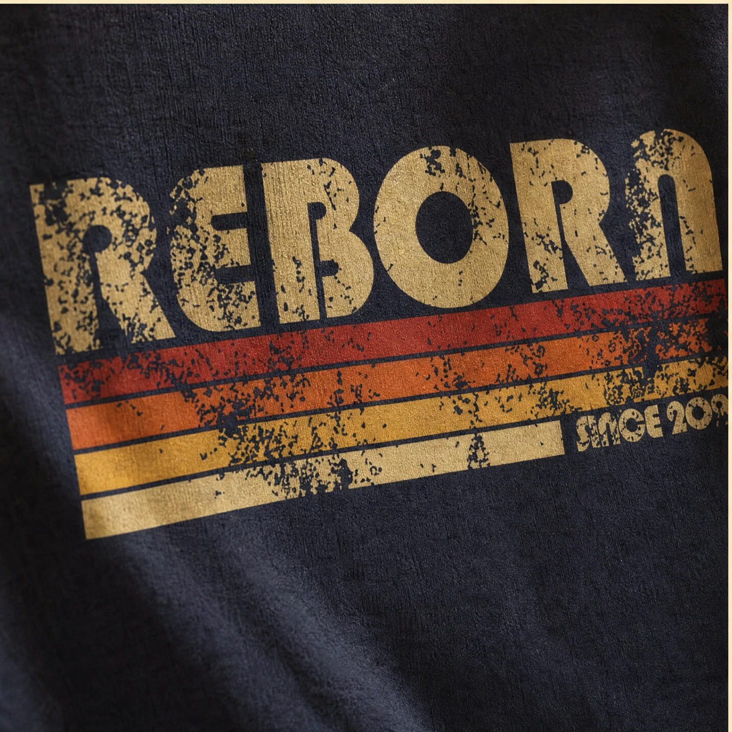 Reborn Heritage Fade T-Shirt - Image 4