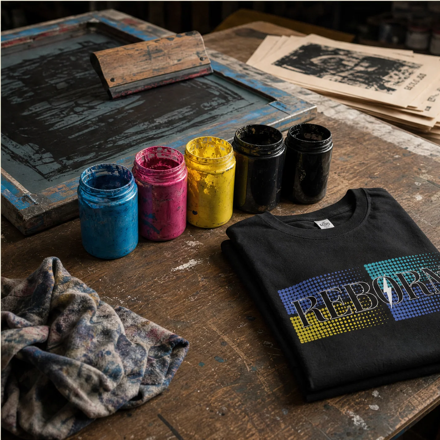 Reborn Neon Pulse T-Shirt - Image 5