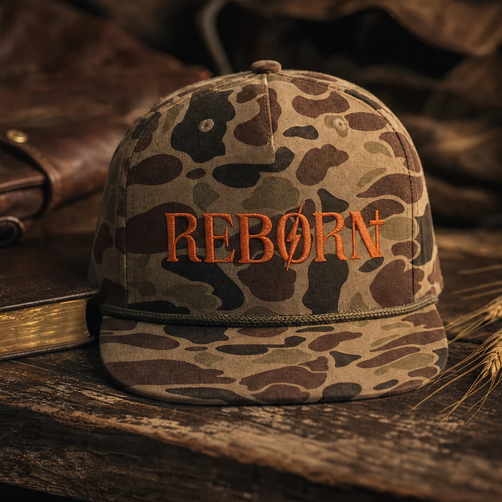 Reborn Trailmark Camo Embroidered Hat - Image 3
